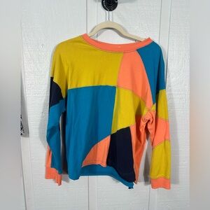 Easel Vintage Multicolored Long Sleeve Size Small EUC
